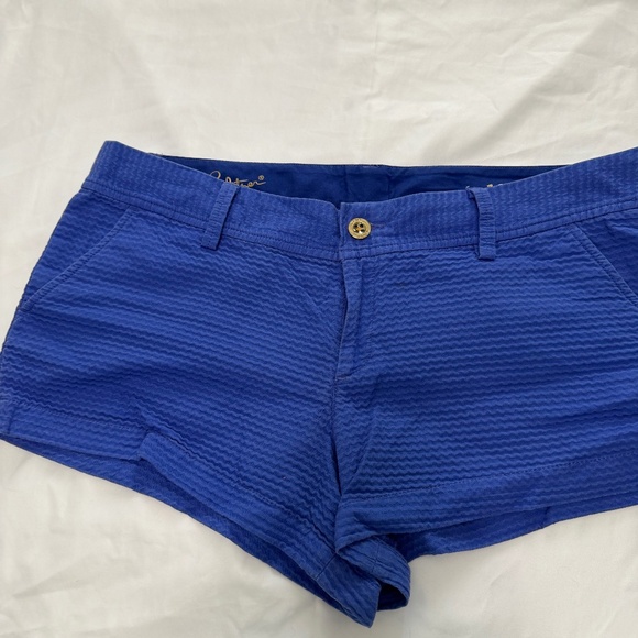 Lilly Pulitzer Walsh Shorts - Blue size 16 - Picture 1 of 4